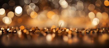 Blurred bokeh background with financial buildings and corporate banking elements in subdued colorsの素材