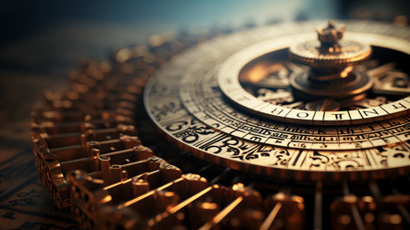 Vintage typewriter key close up  engraved characters and aged patina, showcasing intricate detailsの素材