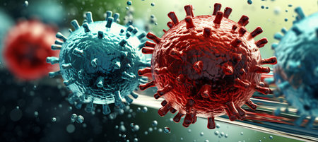 Exploring the structure and evolution of microbes and viruses through scientific study and analysisの素材