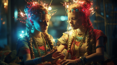 Telepathic communication  harnessing the power of the mind for thought controlled connectionsの素材