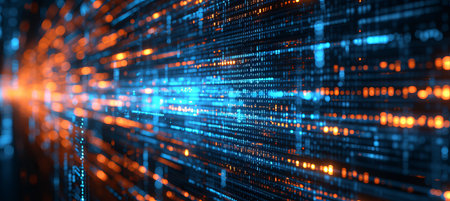 Secure encryption coding data with dynamic and dramatic compositions for cybersecurity conceptsの素材