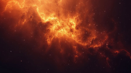 Enchanting celestial dreamscape with cascading stars, cosmic clouds, and swirling galaxiesの素材