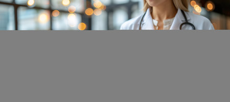 Interactive holographic medical icon with copy space for text placement on a big shining backgroundの素材