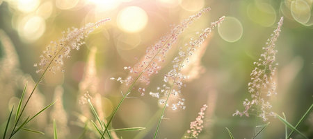 Abstract spring background  blush pink   soft sage green fusion, calming color palette.の素材