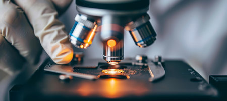 Medical dna research laboratory equipment and technology in a scientific biotechnology clinicの素材