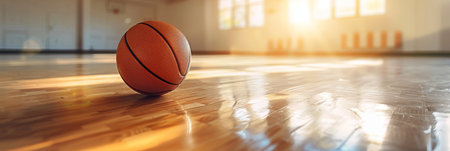 Abstract sports background with blurred effect for advertising, copy space for textの素材