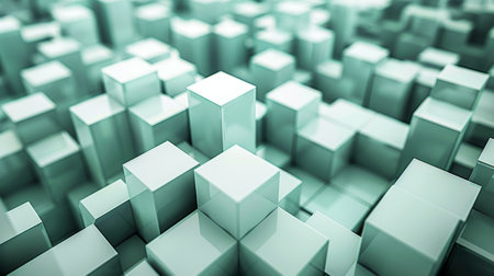 Dynamic 3d business background with plenty of space for text placement and design elementsの素材