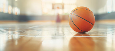 Dynamic blurred sport abstract background ideal for advertising with ample copy spaceの素材