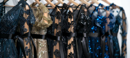 Luxury boutique  elegant formal dresses for prom, wedding, evening, bridesmaid rentalsの素材