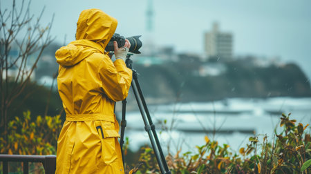 Embracing the mountaineering lifestyle through mountain exploration and adventureの素材