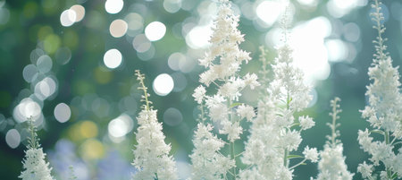 Vibrant abstract summer plantation background illustration with lush greenery and foliageの素材