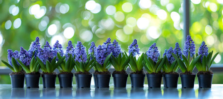 Curious puppy peeking over blue wooden background, cute pet portrait with text space.の素材