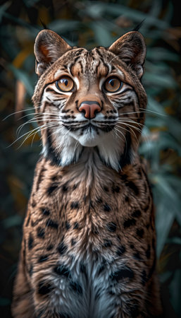 Marbled cat with kitten and object, left side spacious for text, ideal for creative designsの素材