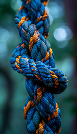 Strong diverse team building unity through partnership and communication with colorful backgroundの素材