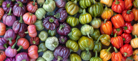 Captivating organic yellow bell pepper textured background for visually appealing designsの素材