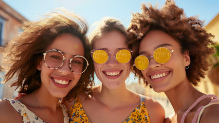 Diverse community unites for women s rights and justice support event with broad participationの素材