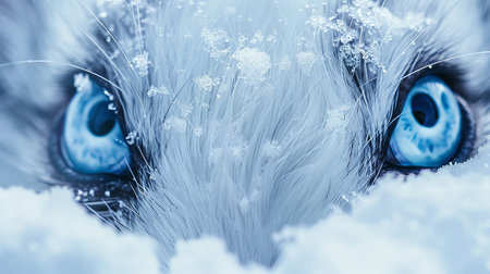 Close up of a hamster s expressive face, highlighting pets and lifestyle conceptの素材