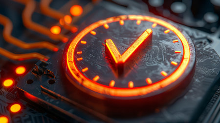 Cybersecurity service on secure motherboard for network authentication and ai regulation loginの素材