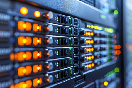 Computer server data storage and database management for efficient information handlingの素材