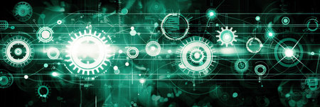 Ng enable feature in web development  visualizing binary functionality machineryの素材