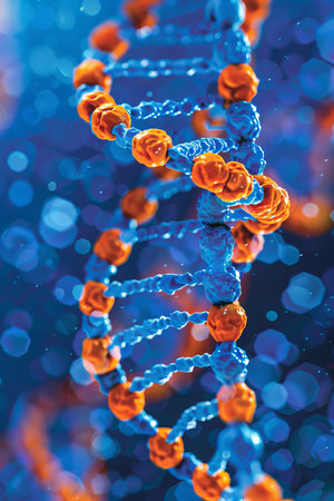 Exploring dna  the genetic blueprint of life and cell structure in living organismsの素材