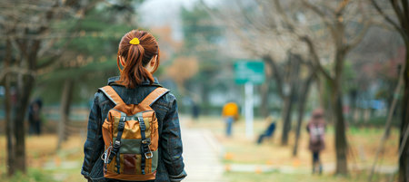 Illustrating the functionality and flexibility of a ponytail for dynamic daily routinesの素材