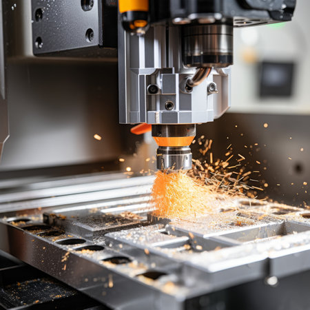 Precision cnc machining of aircraft fuselage demonstrating lightweight aerospace standardsの素材