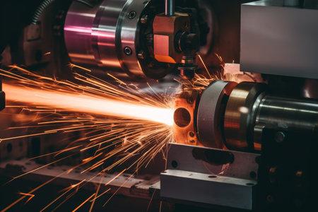 Precision cnc machining of rocket engine component demonstrates aerospace industry complexityの素材