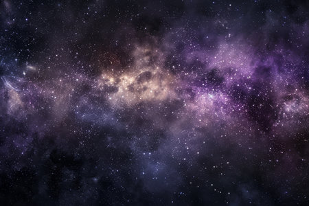 Cosmic Canvas A Tapestry of Stars, Nebulae, and Interstellar Dust in a Distant Galaxyの素材