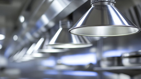 Professional Kitchen Stainless Steel Hood, Restaurant Equipment, Commercial Food Service Ventilationの素材