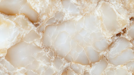 Beige Marble Stone Texture Background. Luxurious Marble With Golden Veins For Design.の素材