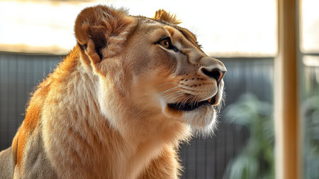 Majestic Lioness Portrait A Study in Feline Grace, Power, and Serenity, 99 Charactersの素材