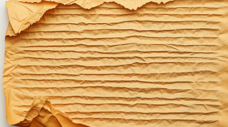Crumpled Brown Craft Paper Background, Abstract Recycle Crumpled Wrinkled Paper Texture Designの素材