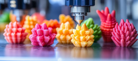 3D Printing Culinary Art Intricate Pureed Vegetable Designs Showcase Future Food Innovationの素材
