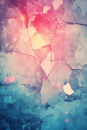 Blurry Pastel Texture Abstract Backdrop With Red, Pink, And Blue Tones, For Designsの素材