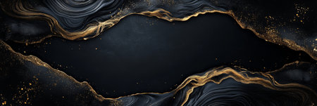 Elegant Luxury Background With Golden Swirls, Ideal for Your Event Announcements Premium Designsの素材