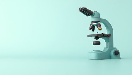 Scientific Research with Microscope A Minimalist Background for Science Projects or Educationの素材