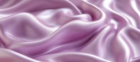 Luxury Abstract Background, Seamless Gentle Lilac To Pastel Pink Gradient, Delicate 3D Wave Textureの素材