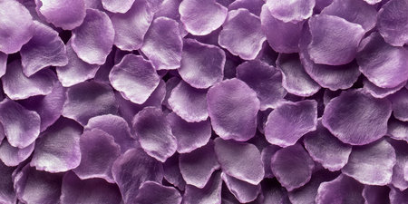 Delicate Lilac Petals Background A Minimalist And Airy Floral Texture With Subtle Shadows.の素材