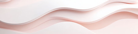 Abstract Minimalist Pink Background, Wavy Texture, Monochromatic Colors, 3D Renderingの素材