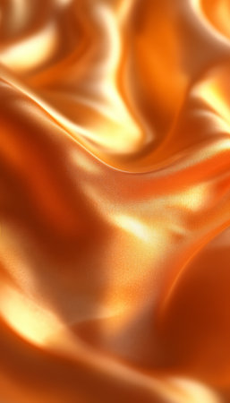 Warm Orange Gradient Background Blurred Abstract Design, Symbolizing Creativity and Energyの素材