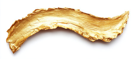 Gold Paint Brush Stroke, Gold Texture Paint Stain, Gold Watercolor Texture Paint Abstract Backgroundの素材