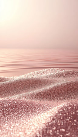 Abstract Background, Blush Pink And Rosy Tones, Sparkling Glitter Texture, Gentle Bokehの素材