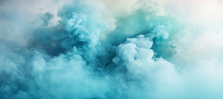 Abstract Background Created With Moving Fluid Mixing And Billowing With Light Shining Throughの素材