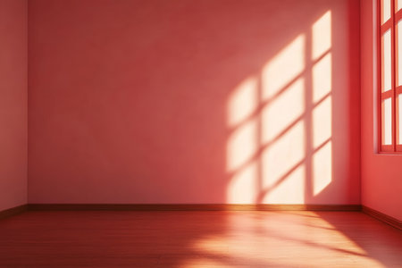 Bright and Serene Minimalist Room Bathed in Natural Light, Perfect for Meditation and Relaxationの素材
