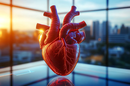 3D Visualization of Heart Anatomy for Educational Use in Cardiovascular Studies and Learningの素材