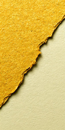 Rough Texture Surface Design Element Featuring Handmade Brown Uneven Board with Yellow Patternの素材