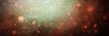 Warm Toned Abstract Backdrop with Bokeh Effects and Subtle Textures Evoking Mystery and Intrigueの素材
