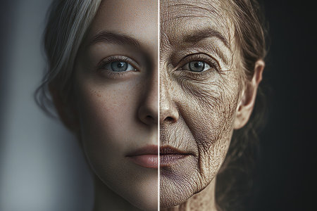 A Beautiful Journey Through Time Celebrating the Grace and Wisdom of Aging Across Generationsの素材