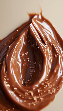 Decadent Chocolate Cake with Layers of Rich Frosting, Berries, and Elegant Garnish for Celebrationsの素材